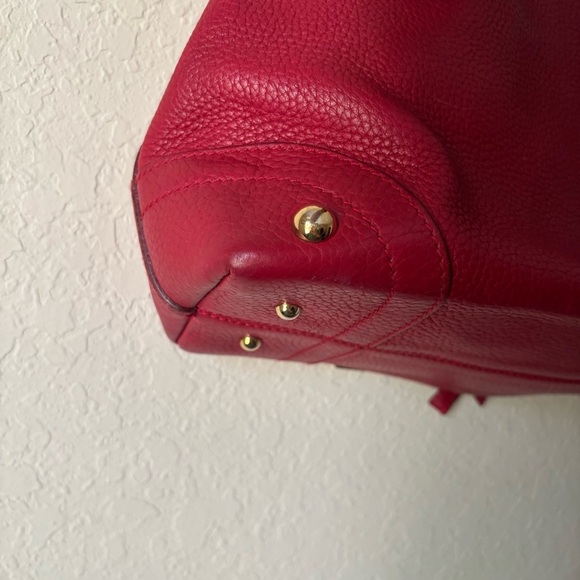 Dolce & Gabbana | Women's Red Leather Shoulder Bag - Picture 10 of 15